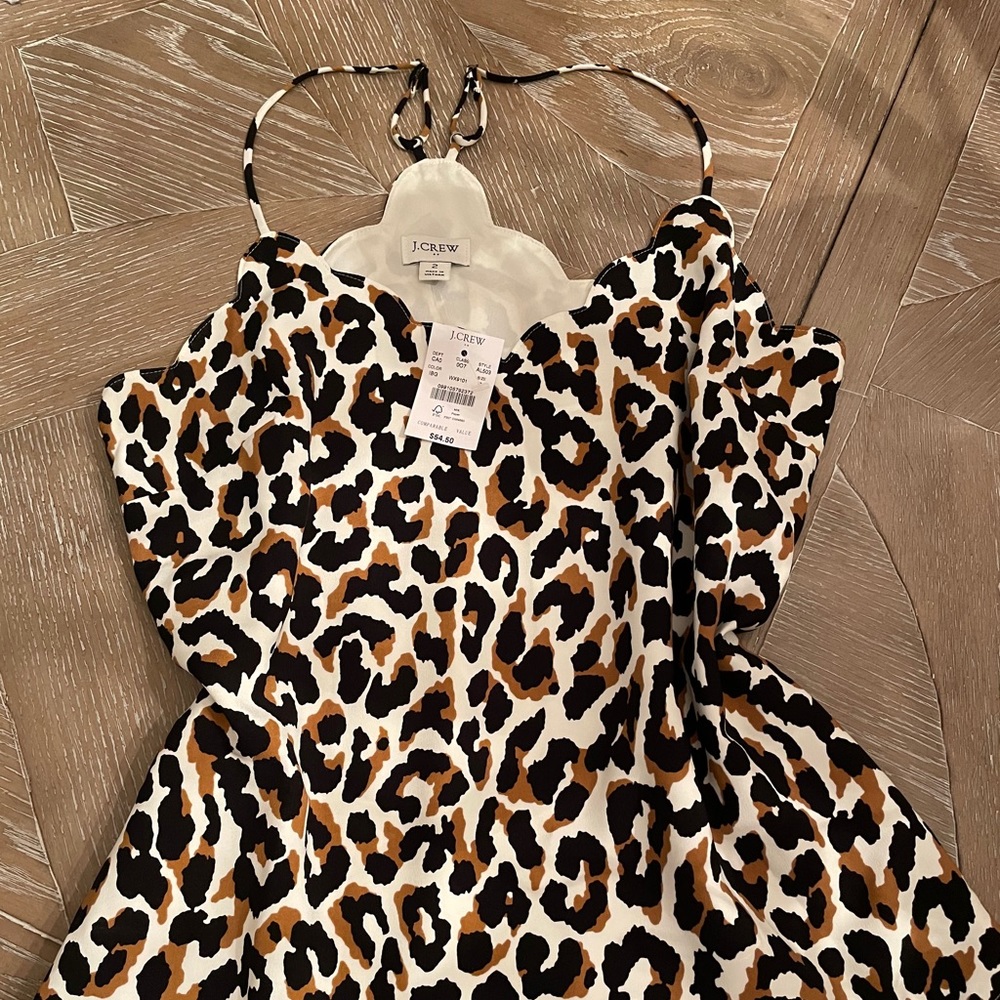 J. Crew Leopard jaguar size 2 XS tank top